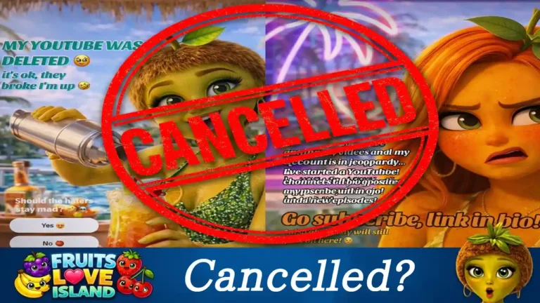 Fruit Love Island Cancelled Top Banner